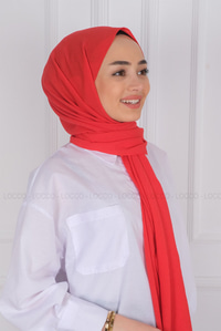 Uygun Fiyatlı SOFT KRINKIL SAL KIRMIZI | Loccomoda.com 