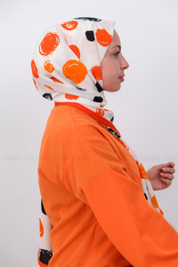 Uygun Fiyatlı SUZANI DESEN IPEK SAL TURUNCU | Loccomoda.com 