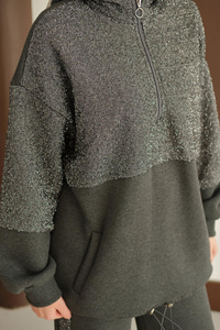 Sweatı Pullu Takım Füme