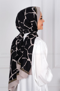 Uygun Fiyatlı TAS DESEN DIJITAL MEDINE SAL BEYAZ-VIZON | Loccomoda.com 