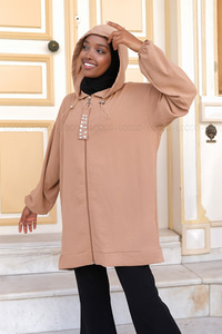 Uygun Fiyatlı TAS DETAY FERMUARLI HIRKA | Loccomoda.com 