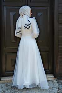 TAS ISLEMELI TUL ABIYE  BEYAZ