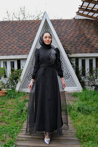 TAS ISLEMELI TUL ABIYE SIYAH