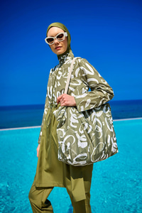 Tesettür Mayo Haki Yeşil