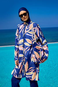 Tesettür Mayo Lacivert