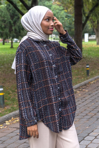 Uygun Fiyatlı TUVIT DESEN TEK CEPLI GOMLEK KAHVERENGI | Loccomoda.com 