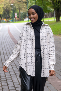 Uygun Fiyatlı TUVIT DESEN TEK CEPLI GOMLEK KREM | Loccomoda.com 