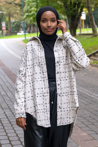 Uygun Fiyatlı TUVIT DESEN TEK CEPLI GOMLEK KREM | Loccomoda.com 