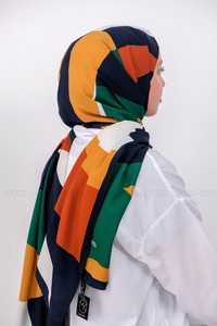 Uygun Fiyatlı UCGEN DESEN TWIL SAL KIREMIT | Loccomoda.com 