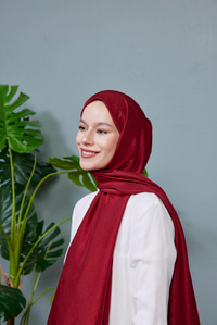 Vual Craşh Şal Bordo