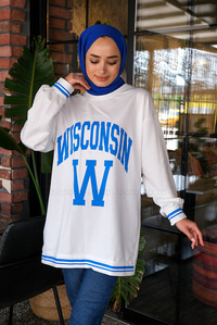 Uygun Fiyatlı WISCONSIN BASKILI SWEAT  | Loccomoda.com 