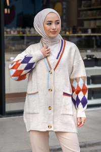 Uygun Fiyatlı YAKA CIZGILI TRIKO HIRKA TAS | Loccomoda.com 