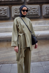 Yan Bağlamalı Scuba Takım Fıstık Yeşil