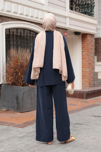 Yandan Bağlamalı Takım Lacivert