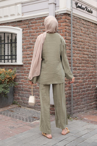 Yandan Bağlamalı Takım Yeşil