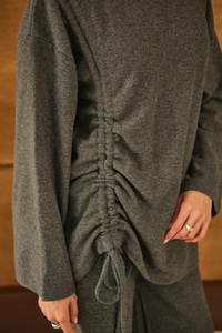 Yandan Biyeli İkili Takım Antrasit