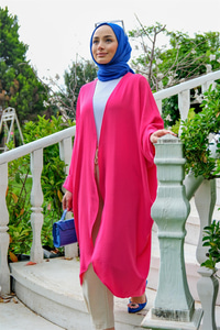 YARASA KOL DETAYLI HIRKA PEMBE