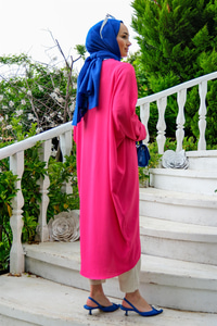 YARASA KOL DETAYLI HIRKA PEMBE