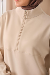 Yarım Fermuarlı Takım Taş