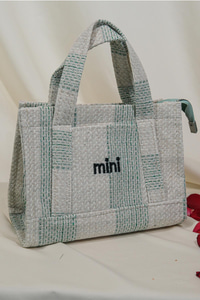 Yazı Baskılı Çanta  Yeşil