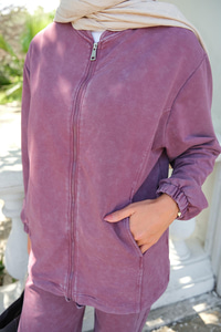 Yıkama Detay İkili Takım Gül Kurusu