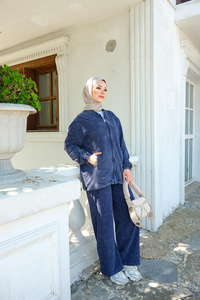 Yıkama Detay İkili Takım Lacivert