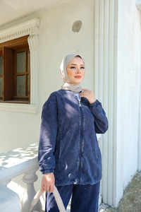 Yıkama Detay İkili Takım Lacivert