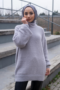 Uygun Fiyatlı YUMOS TRIKO TUNIK  GRI | Loccomoda.com 