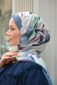 Zambak Soft Şal Füme