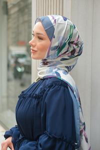 Zambak Soft Şal Füme