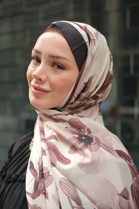 Zambak Soft Şal Siyah