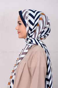 Uygun Fiyatlı ZIKZAK DESEN  DIJITAL MEDINE IPEGI SAL VIZON-MAVI | Loccomoda.com 