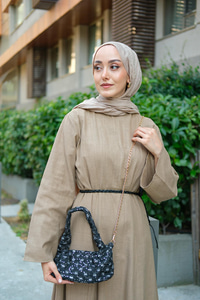 Zincir Askılı Çanta Antrasit