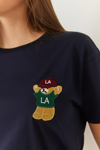 Ayıcık Baskılı Tshirt 60602007 - Lacivert