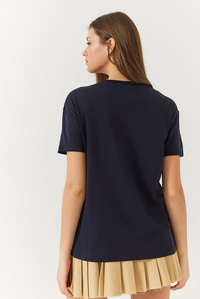 Ayıcık Baskılı Tshirt 60602007 - Lacivert