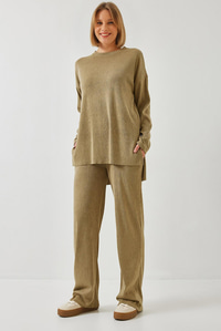 Basic Pantolonlu Alt-Üst Takım 60511002 - Haki