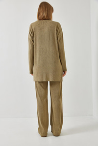 Basic Pantolonlu Alt-Üst Takım 60511002 - Haki