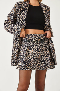 Etekli Ceketli Alt Üst Takım MBMS055 60501055 - Leopar