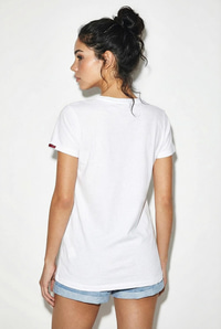 Kadın %100 Pamuk El İşi Nakış Detaylı Premium Tasarım T-Shirt 1006 60282052 - Beyaz T-SHİRT modelleri