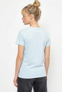 Kadın %100 Pamuk El İşi Nakışlı Bisiklet Baskılı Premium Tasarım T-Shirt 1002 60282047 - Bebe Mavisi T-SHİRT modelleri