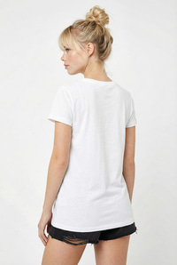 Kadın %100 Pamuk El İşi Nakışlı Bisiklet Baskılı Premium Tasarım T-Shirt 1002 60282047 - Beyaz T-SHİRT modelleri