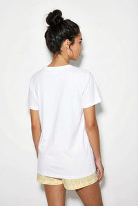 Kadın %100 Pamuk El İşi Summer Nakış Detaylı Premium Tasarım T-Shirt 1001 60282048 - Beyaz T-SHİRT modelleri