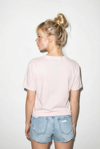 Kadın %100 Pamuk Italy Temalı Baskılı Premium Tasarım T-Shirt 1008 60282054 - Toz Pembe T-SHİRT modelleri