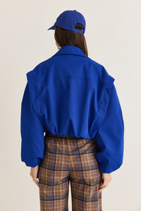 Kadın Geniş Kruvaze Yaka Cep Detaylı Lastikli Crop Trençkot 2834 60286460 - Saks DIŞ GİYİM modelleri