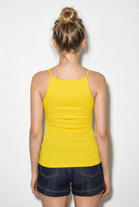 Kadın Halter Yaka Saran Basic Bluz 60251253 - Sarı BLUZ modelleri