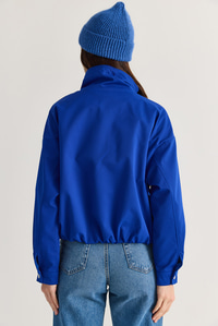 Kadın Oversize Dik Yaka Fermuarlı Bomber Ceket 2854 60286591 - Saks CEKET modelleri