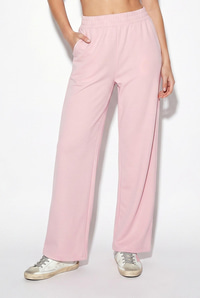 Kadın Şal Detaylı Uzun Kollu Basic T-Shirt Beli Lastikli Bol Pantolon Alt-Üst Modal Takım 4126 60286249 - Pembe ALT - ÜST TAKIM modelleri