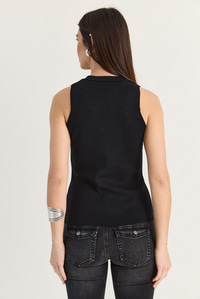 Kadın Süs Düğmeli Triko Peplum Top Bluz 2854 60286537 - Siyah BLUZ modelleri