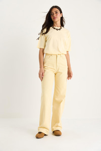Kadın Yüksek Bel Straight Denim Pantolon 1071 60283420 - Mango