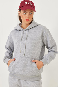 Kanguru Cepli Sweatshirt MBHS012 60601012 - Gri